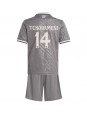 Real Madrid Aurelien Tchouameni #14 Replika Tredje Kläder Barn 2024-25 Kortärmad (+ byxor)